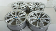 Laden Sie das Bild in den Galerie-Viewer, 4x Alufelge 17 Zoll 7.5" 5x112 27ET Glanz Silber 6868217 BMW Rim Wheel FEL9977549936px
