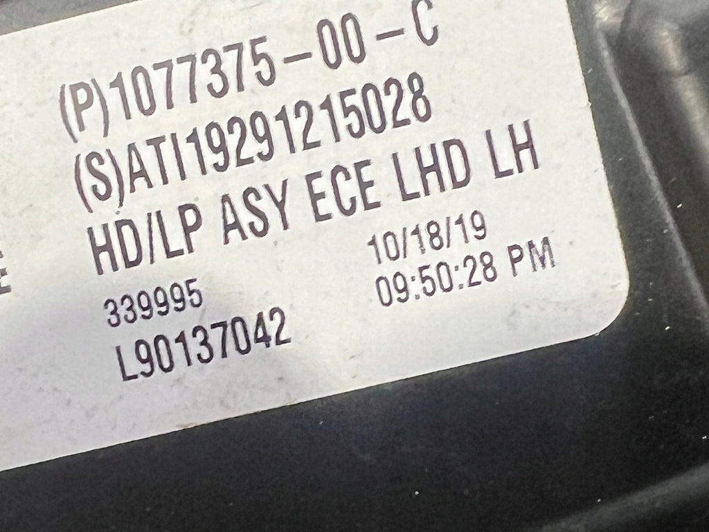 Frontscheinwerfer Tesla Model 3 1077375-00-C LED Links Scheinwerfer Headlight