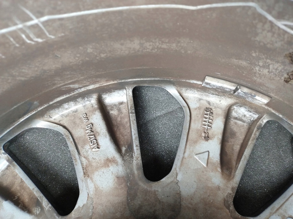 1x Alufelge 17 Zoll 8.0" 5x112 41ET Glanz Grau A2224010802 Mercedes-Benz Mg