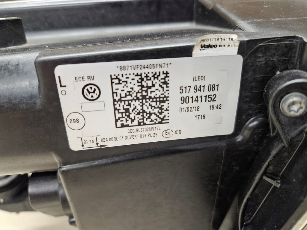 Frontscheinwerfer VW Golf Sportsvan Am1 517941081 Full LED Links Headlight SCH4054523145vc