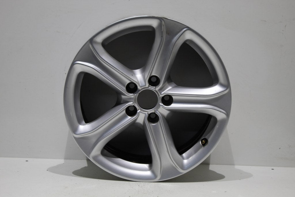 1x Alufelge 17 Zoll 7.5" 5x112 45ET Glanz Silber 8K0601025BK Audi A4 B8