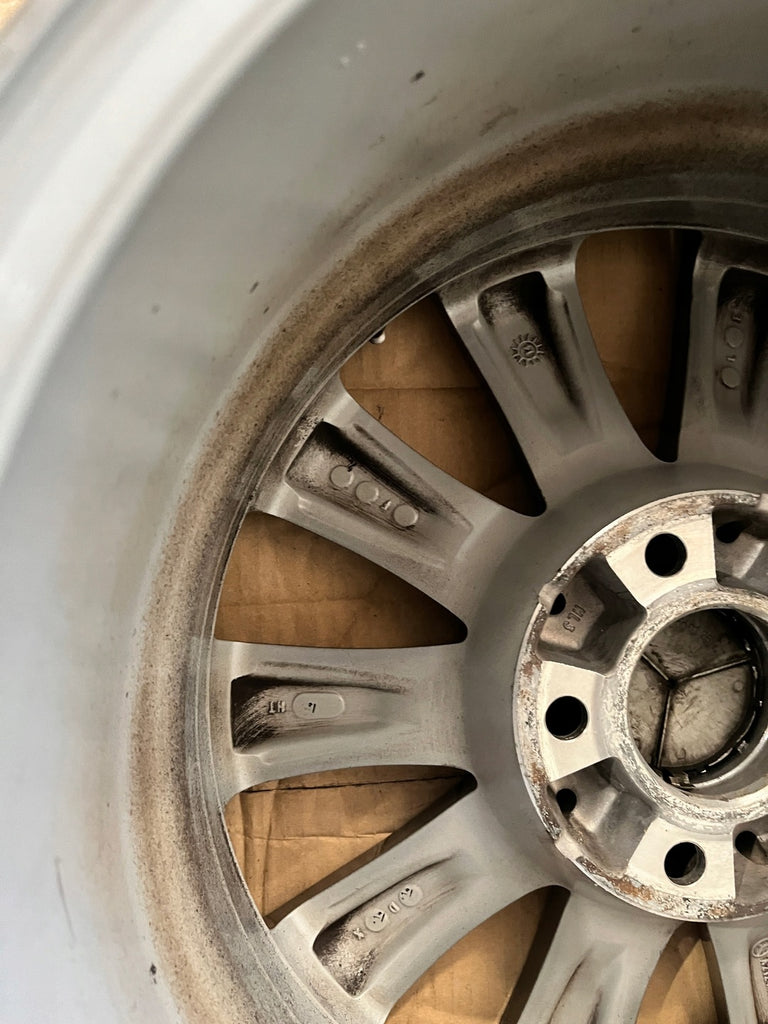 1x Alufelge 16 Zoll 8.0" 5x112 46ET Glanz Graphit A2124015802 Mercedes-Benz W212