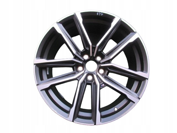 1x Alufelge 19 Zoll 8.0" 5x112 27ET Matt Schwarz 8747000 BMW 3 G21 G20 Rim Wheel FEL5054743700pv