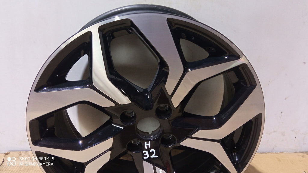 1x Alufelge 18 Zoll 7.0" 4x108 37,5ET Glanz Schwarz HN1C-BA Ford Ecosport