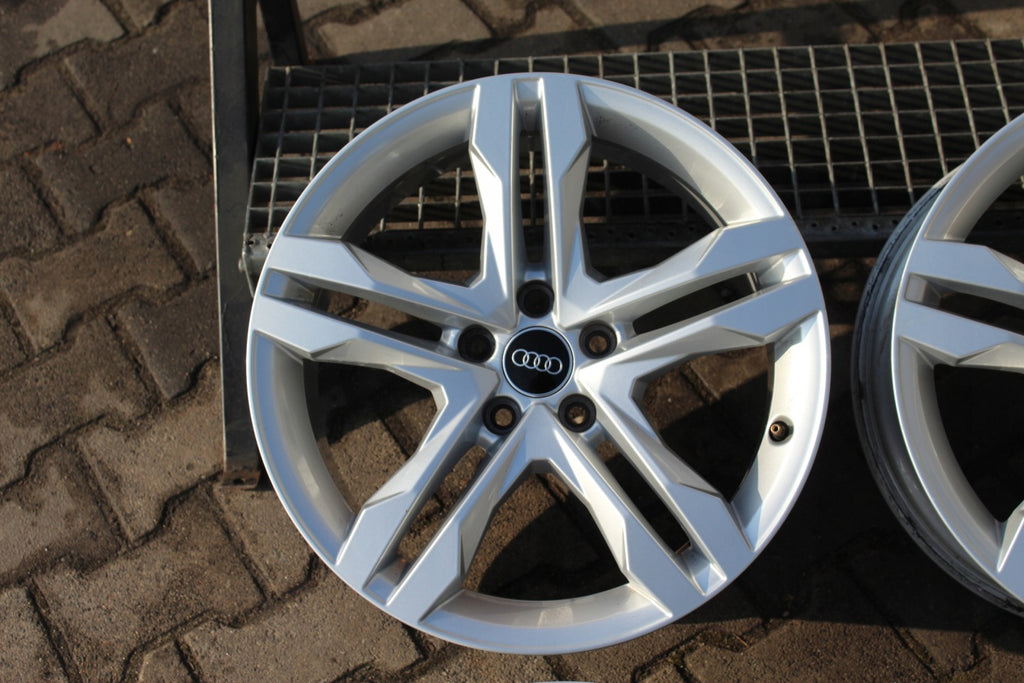 4x Alufelge 18 Zoll 7.5" 5x112 29ET Glanz Silber 8W9601025B Audi A4 Allroad FEL3172414183js