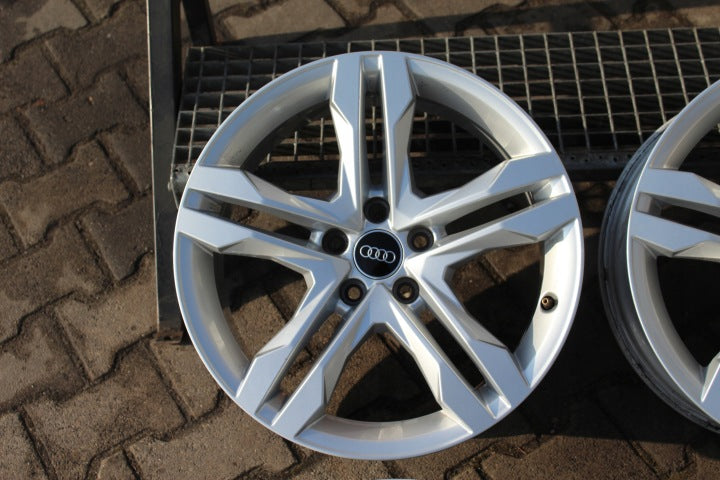4x Alufelge 18 Zoll 7.5" 5x112 29ET Glanz Silber 8W9601025B Audi A4 Allroad FEL3172414183js