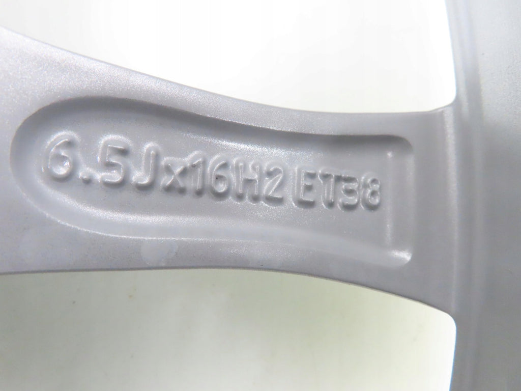 4x Alufelge 16 Zoll 6.5" 5x112 38ET Silber A2054012400 Mercedes-Benz A205 FEL5819501705on