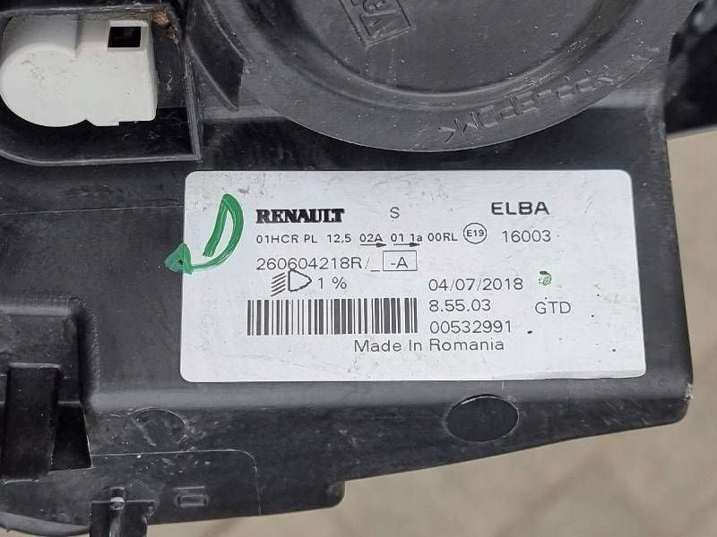 Frontscheinwerfer Dacia Sandero II 260604218R Links Scheinwerfer Headlight