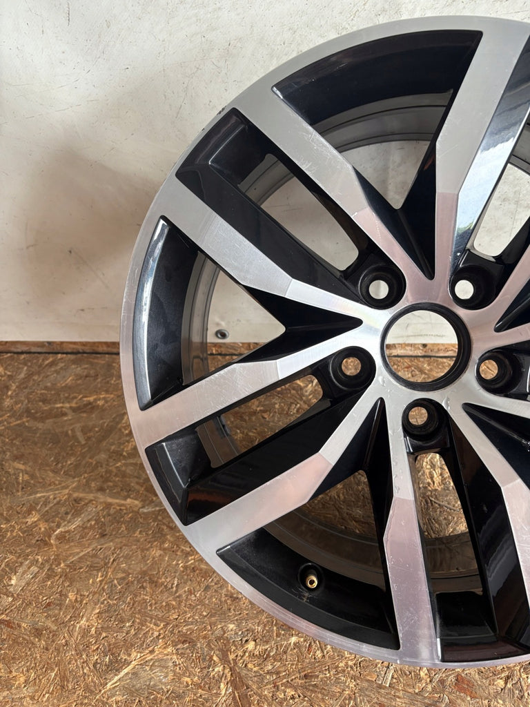 1x Alufelge 17 Zoll 7.0" 5x112 49ET Glanz Schwarz 5G0601025D VW Golf VII I FEL3571109169yf