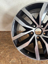 Load image into Gallery viewer, 1x Alufelge 17 Zoll 7.0" 5x112 49ET Glanz Schwarz 5G0601025D VW Golf VII I FEL3571109169yf