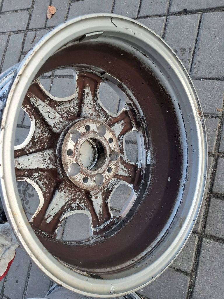 1x Alufelge 16 Zoll 7.0" 5x112 31ET Glanz Grau A2034012802 Mercedes-Benz W203 FEL3062986799wa