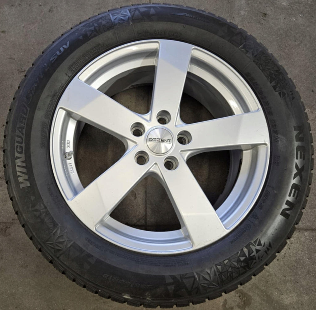 4x Alufelge 18 Zoll 7.5" 5x114.3 50ET Silber TTDF0SA50 Hyundai I Td Rim Wheel FEL8040694124ky