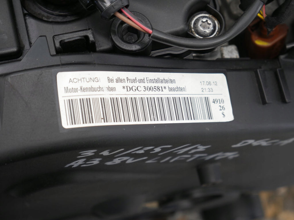 Motor Audi A3 DGC DGCA 2.0 TDI 184PS 135kW 109TKm Diesel Engine Komplett