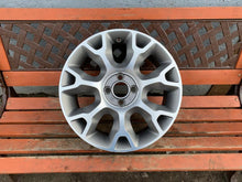 Laden Sie das Bild in den Galerie-Viewer, 1x Alufelge 16 Zoll 6.5&quot; 4x98 35ET Glanz Graphit 51940830 Fiat 500 Mg Rim Wheel