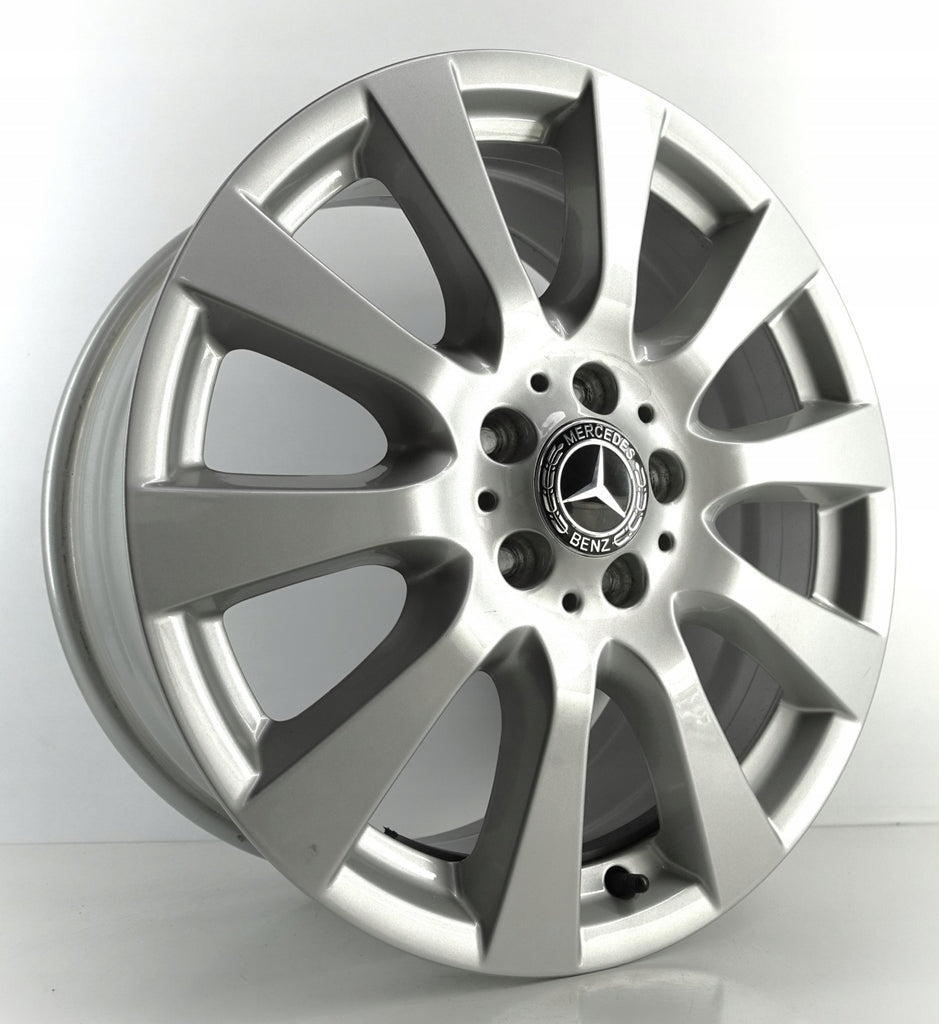 4x Alufelge 18 Zoll 8.0" 5x112 67ET Glanz Silber A2514013702 Mercedes-Benz FEL3896923488uz