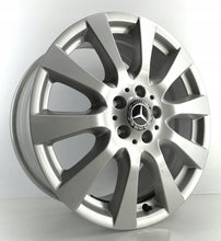 Load image into Gallery viewer, 4x Alufelge 18 Zoll 8.0" 5x112 67ET Glanz Silber A2514013702 Mercedes-Benz FEL3896923488uz