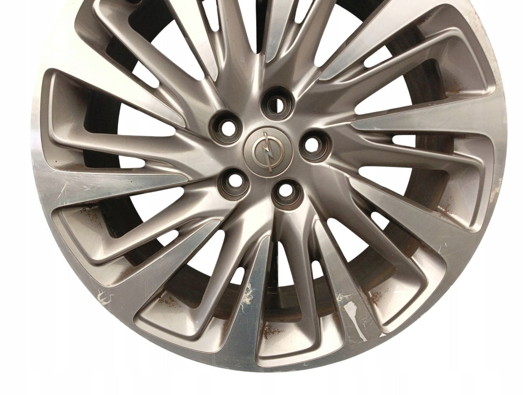 1x Alufelge 18 Zoll 7.5" 5x105 44ET Glanz Grau 13409655 Mg Astra K Rim Wheel FEL6599706128ti