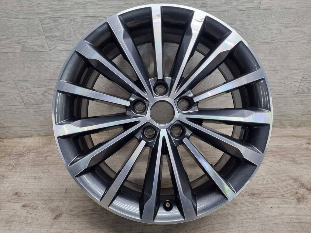 1x Alufelge 18 Zoll 7.0" 5x112 45ET Glanz Graphit 57A601025N Mg Karoq Rim Wheel FEL5554267838oi