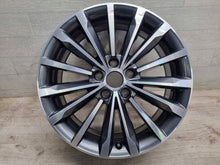 Load image into Gallery viewer, 1x Alufelge 18 Zoll 7.0" 5x112 45ET Glanz Graphit 57A601025N Mg Karoq Rim Wheel FEL5554267838oi