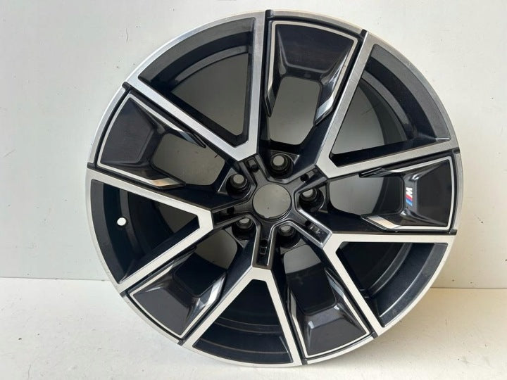1x Alufelge 18 Zoll 8.5" 5x112 36ET Glanz Schwarz 8747286 BMW I4 G26 Rim Wheel FEL7636569148zs