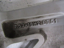Load image into Gallery viewer, 1x Alufelge 18 Zoll 7.5" 5x112 51ET Glanz Schwarz 5H0601025AE VW Golf Viii FEL9004564049kh
