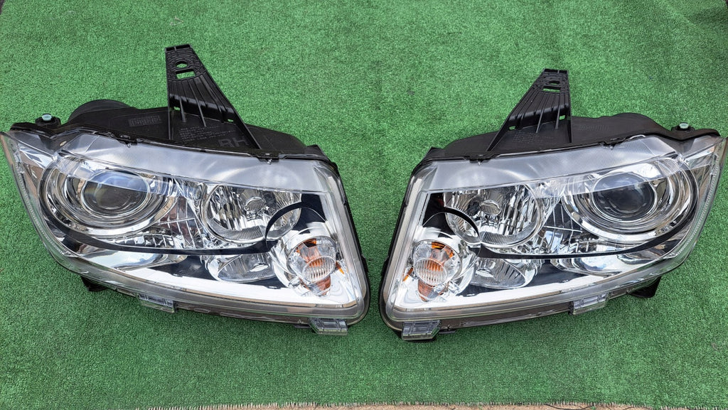 Frontscheinwerfer Jeep Grand Cherokee 55079409AJ 55079408AJ Ein Satz Headlight SCH6755868952ov