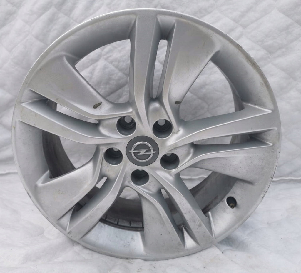 1x Alufelge 17 Zoll 7.0" 5x110 35ET 13385456- Opel Astra H Zafira Rim Wheel FEL5175287251ud
