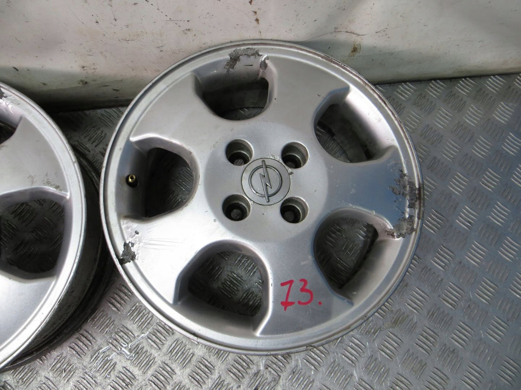 4x Alufelge 15 Zoll 6.0" 4x108 Opel Astra G Rim Wheel FEL4862911779my