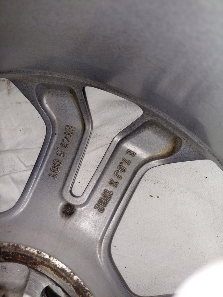 1x Alufelge 17 Zoll 7.0" 4x108 47 5ET Glanz Grau H1BJ-1007-D1A Ford Fiesta FEL9779928420lf