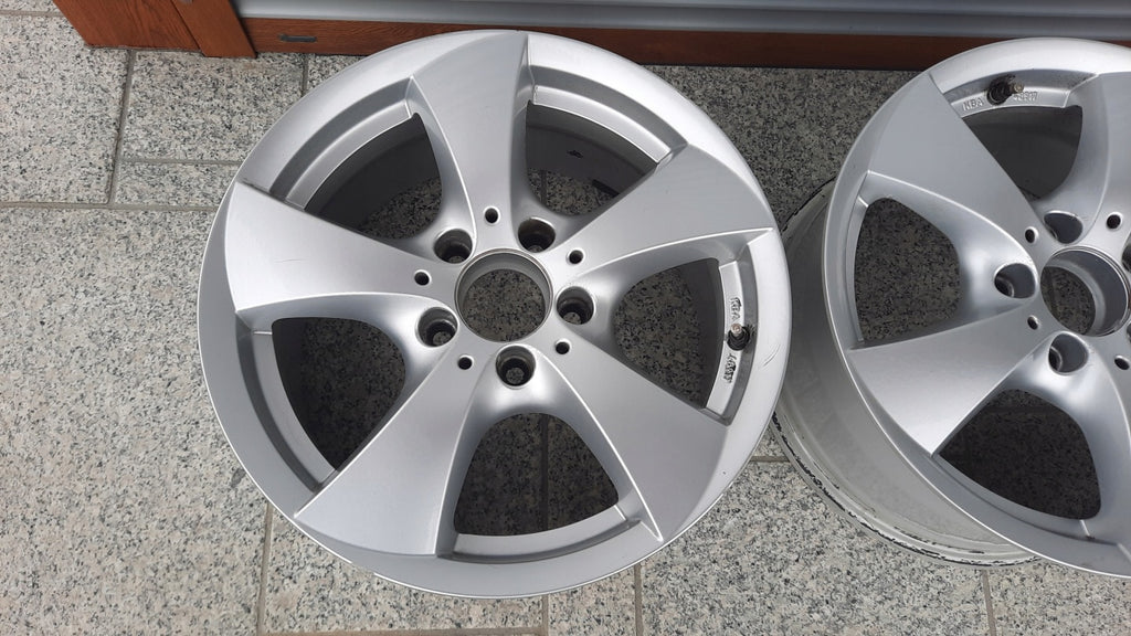 4x Alufelge 16 Zoll 7.5" 5x112 45ET Glanz Silber 513756 Audi A4 A3 Rim Wheel FEL4871446304qq