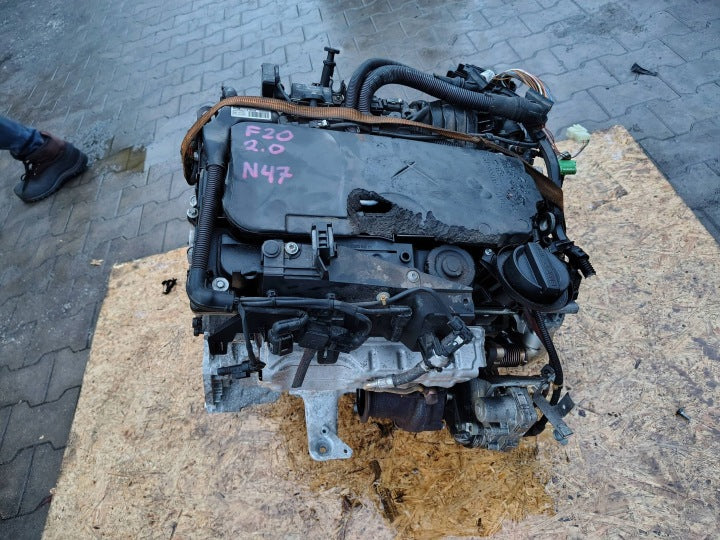 Motor BMW N47D20 2.0 84TKm Diesel Engine Komplett MOT4656830682qp