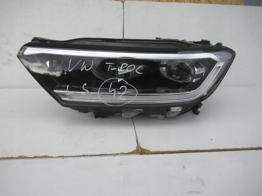 Frontscheinwerfer VW T-Roc Troc 2GA941035AR LED Links Scheinwerfer Headlight SCH8265783153xx