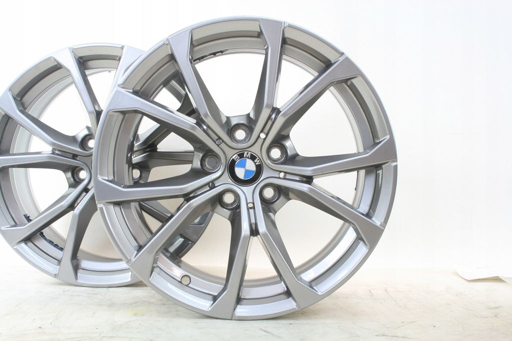 4x Alufelge 17 Zoll 7.5" 5x112 30ET Glanz Graphit 6883518 Audi Rim Wheel FEL4395502015cf