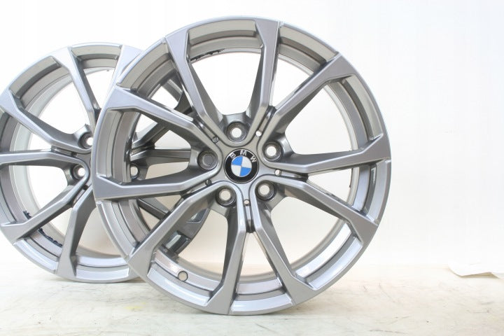 4x Alufelge 17 Zoll 7.5" 5x112 30ET Glanz Graphit 6883518 Audi Rim Wheel FEL4395502015cf
