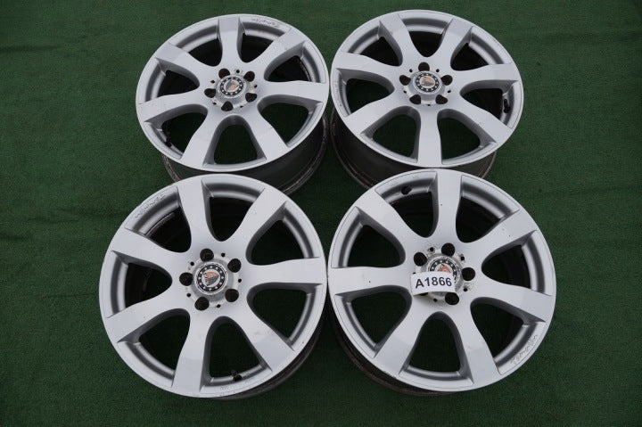 4x Alufelge 17 Zoll 7.5" 5x108 48ET Glanz Silber Ford Mondeo I Galaxy Kuga Xc60 FEL2207096750bw