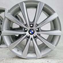Laden Sie das Bild in den Galerie-Viewer, 4x Alufelge 18 Zoll 8.0" 5x112 35ET Glanz Silber 6867338 BMW Rim Wheel FEL1963199090up