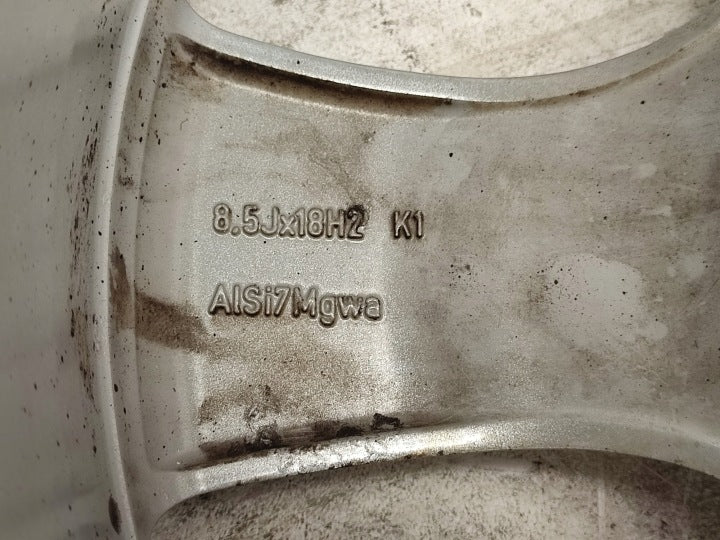 1x Alufelge 18 Zoll 8.5" 5x108 CC85830 Rim Wheel FEL7365137795zo