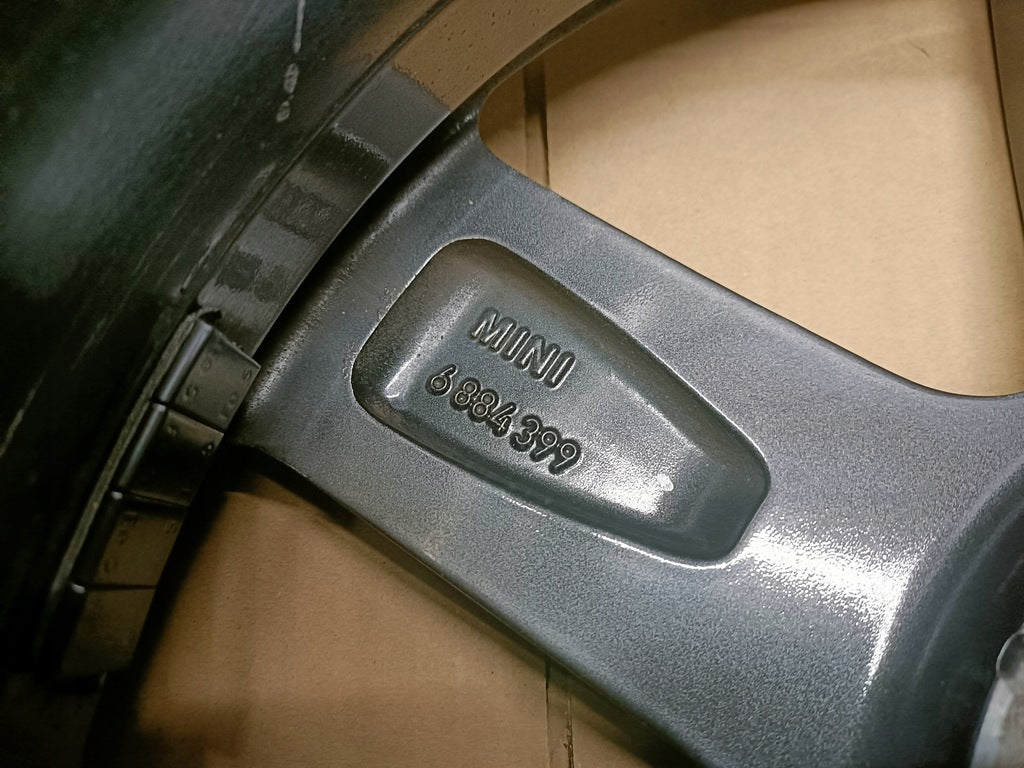 1x Alufelge 17 Zoll 7.0" 5x112 54ET Glanz Graphit 6884399 Mini Rim Wheel FEL4547692622lx