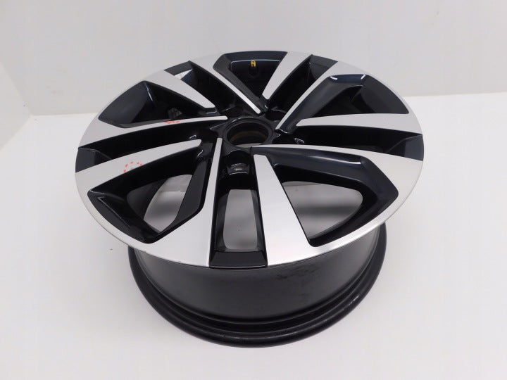 1x Alufelge 16 Zoll 7.0" 5x112 48ET Glanz Schwarz 5H0601025T VW Golf VIII I FEL3469539192mv