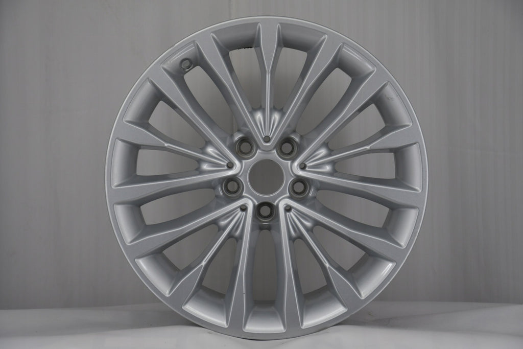 1x Alufelge 18 Zoll 8.0" 5x112 30ET Glanz Silber 6863418 BMW Rim Wheel FEL2350624044td