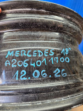 Laden Sie das Bild in den Galerie-Viewer, 1x Alufelge 18 Zoll 7.5" 5x112 40ET A2064011700 Mercedes-Benz W206 Rim Wheel FEL8387632793fo