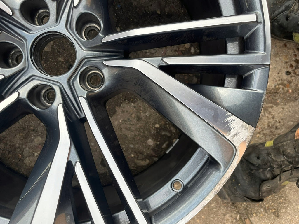 1x Alufelge 20 Zoll 8.5" 5x112 38ET Glanz Graphit 565601025AB Mg Kodiaq FEL7448966907az