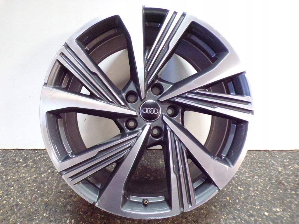 1x Alufelge 21 Zoll 9.0" 5x112 29ET Glanz Graphit 85H601025L Audi E-Tron FEL3242198135zx