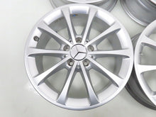 Load image into Gallery viewer, 4x Alufelge 17 Zoll 6.5" 5x112 44ET Glanz Silber A1774010300 Mercedes-Benz W177 FEL5589913270lv