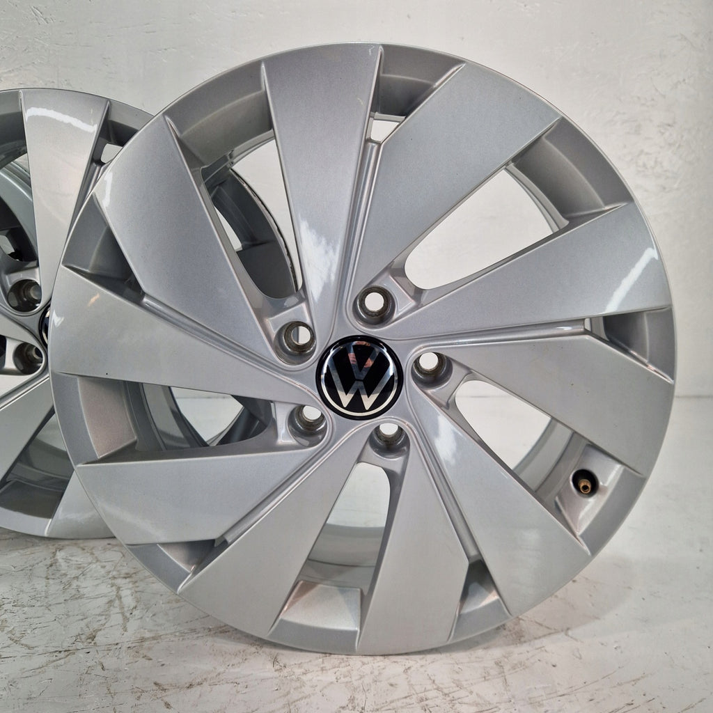 4x Alufelge 17 Zoll 6.5" 5x112 46ET Glanz Silber 5H0601025B- VW I Rim Wheel FEL7023344100io