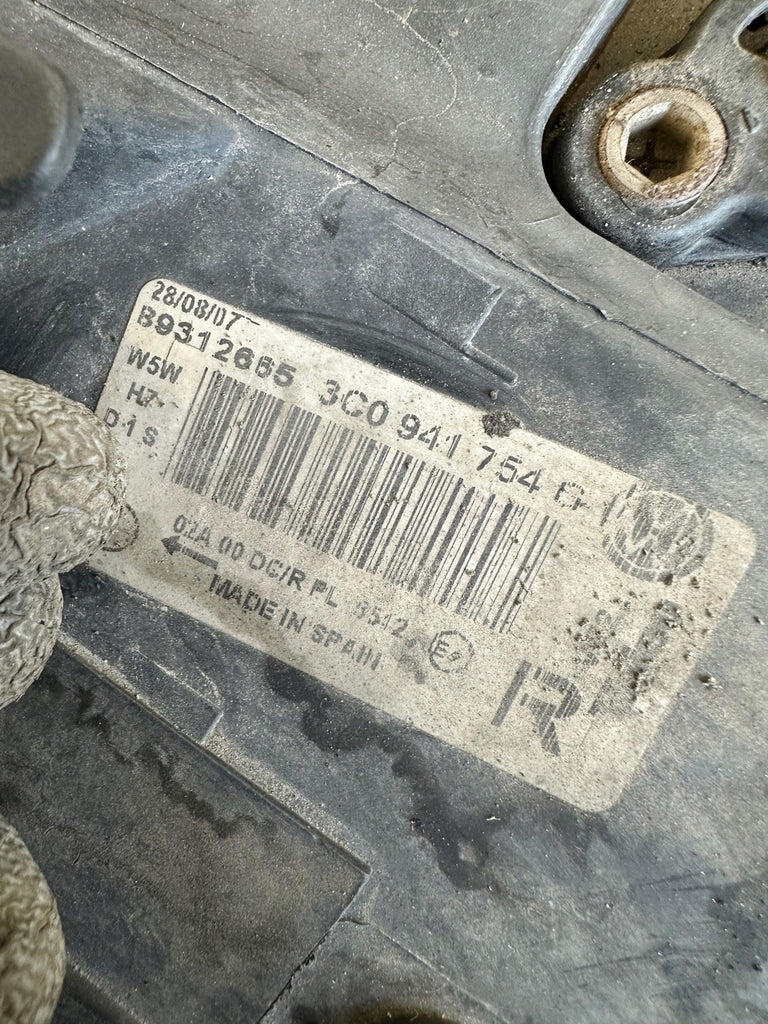 Frontscheinwerfer VW Passat B9312665 Rechts Scheinwerfer Headlight