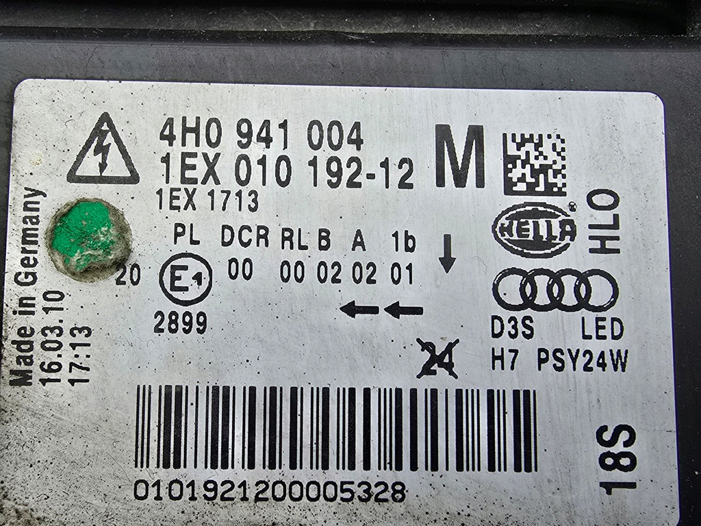 Frontscheinwerfer Audi A8 4H0941004 4H0941003 Bi-Xenon Rechts oder Links SCH8427679306gq