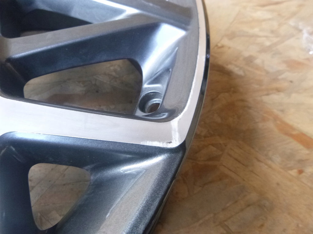 1x Alufelge 18 Zoll 7.5" 5x114.3 50ET Matt Graphit 52910-CM300 Hyundai I Mg FEL6624087063ti