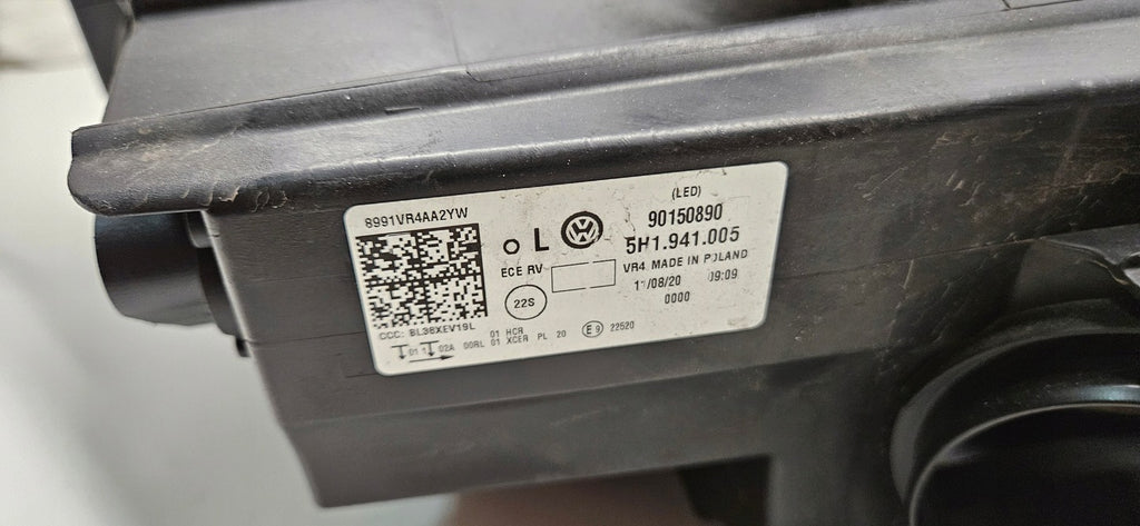 Frontscheinwerfer VW Golf VIII I 5H1941005 LED Ein Stück (Rechts oder Links) SCH3541687160ig