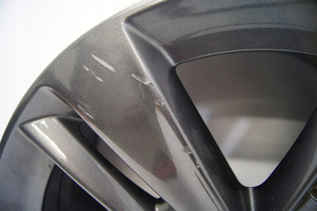 1x Alufelge 17 Zoll 7.0" 5x108 42ET Glanz Graphit YP00162480, YP00064180 Opel